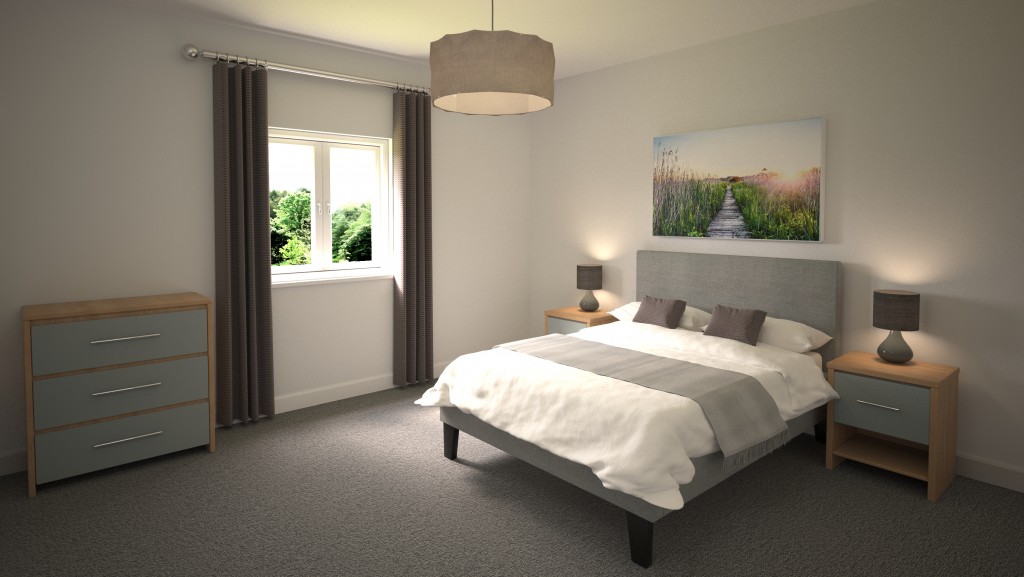 Furniture and Lighting Choice Bedroom